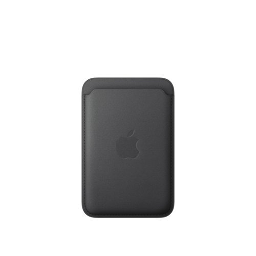 Apple - iPhone FineWoven Wallet with MagSafe - Black