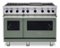 Viking - VGR Freestanding 7 Series Gas 48" Range - Eucalyptus-Front_Standard