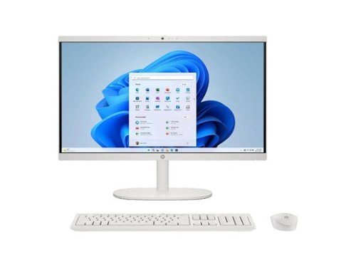 HP - Refurbished Excellent - 22-dg0003w 21.45" FHD AIO Intel Pentium J5040 2.0GHz 8GB 128GB W11H - White-Front_Standard 