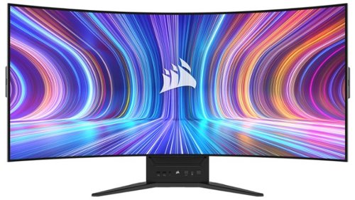 CORSAIR - Xeneon Flex 45 OLED Bendable QHD 240Hz 0.03ms FreeSync and G-SYNC Compatible Monitor with HDR10 (HDMI, DisplayPort)