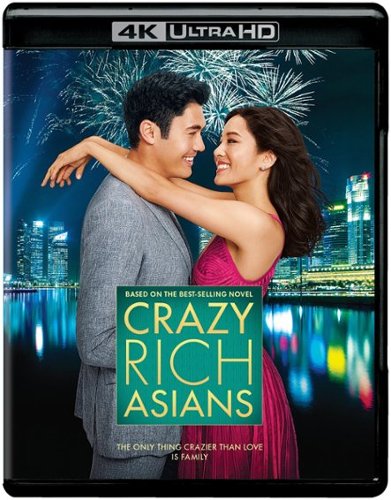 Crazy Rich Asians   - 4K Blu-Ray [Standard] [4K Ultra HD Blu-ray]-Front_Standard 