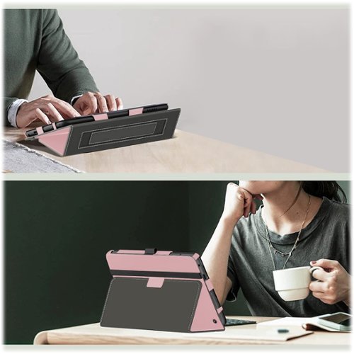 SaharaCase Hand Strap Series Folio Case for Amazon Fire 7 (2022) - Pink WHERE TO BUY