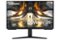 Samsung - Odyssey G55A 32" Curved WQHD FreeSync 165Hz 1ms Gaming Monitor with HDR10 (DisplayPort, HDMI) - Black-Front_Standard