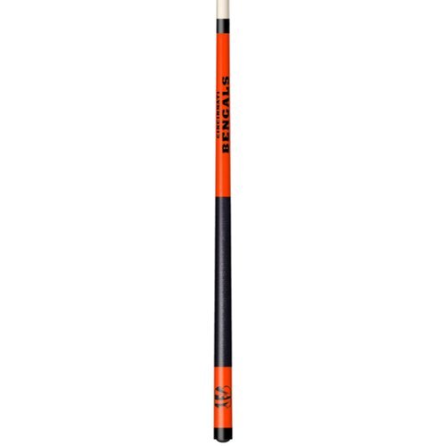Imperial - Cincinnati Bengals Team Color Laser-Etched Cue Stick - Orange-Front_Standard 