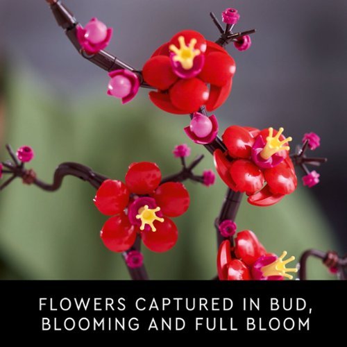 LEGO Icons Plum Blossom Flower Décor Display Set for Office Décor 10369 WORLDWIDE DELIVERY