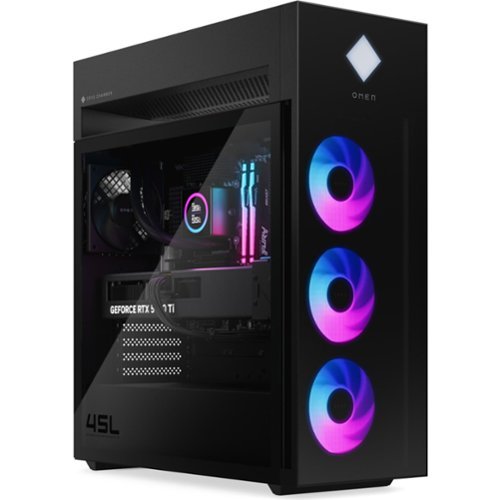 HP - OMEN 45L Gaming Desktop GT22-3060 - Intel Core Ultra 7 265K - 32GB Memory - 1 TB SSD - Black