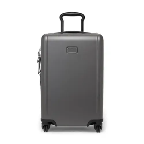 Front. TUMI - Ventra Expandable Carry-On Spinner Suitcase - Castle Rock Texture.