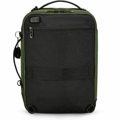 Swissdigital Design BERG Hybrid TSA-Friendly Briefcase With USB Charging Port RFID Protection and Fits Up to 16″ Laptop - Dark Green SHOP ONLINE