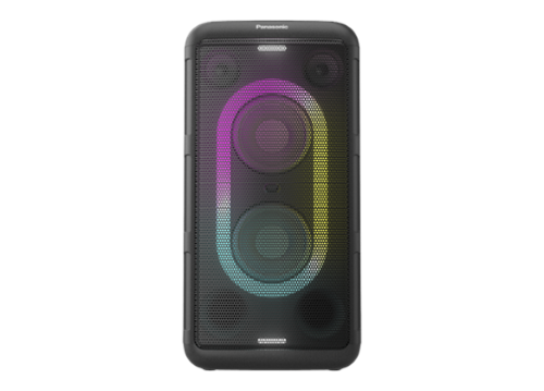 Technics - BMAX10 Portable Bluetooth Wireless Party Speaker with Double Speaker and Vibrant Light Display, 150W - Black