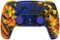 Custom Controllerzz - Custom Wireless Controller for PS5 - Inferno Galaxy & Gold Chrome Inserts-Front_Standard