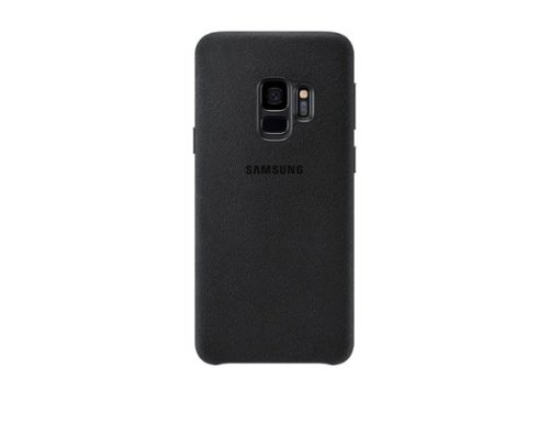  Samsung - Galaxy S9 Alcantara Cover Case I Color: - Black