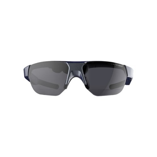 Everysight - Maverick Sport AR Sunglasses w/ Full-Color Heads-Up Display, 10hr Battery, Standard - Metallic Grey-Front_Standard 