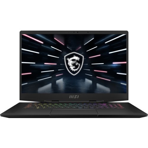 MSI - Stealth GS77 17.3" Gaming Laptop - Intel Core i7 - 32 GB Memory - NVIDIA GeForce RTX 3070 Ti - 1 TB SSD-Front_Standard 