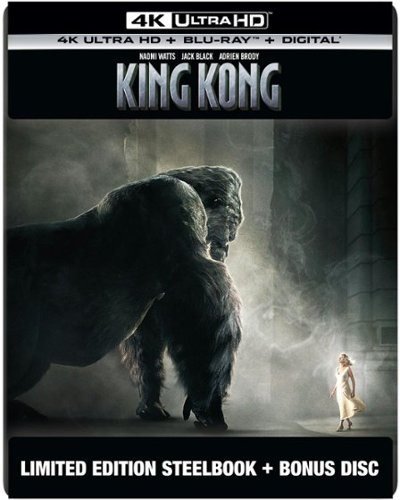  King Kong [SteelBook] [4K Ultra HD Blu-ray/Blu-ray] [Only @ Best Buy] [2005]