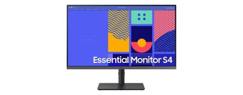 Samsung  S43GC 27" Business Essential IPS Monitor with HAS and Triple Input (HDMI, DisplayPort, USB) - Black