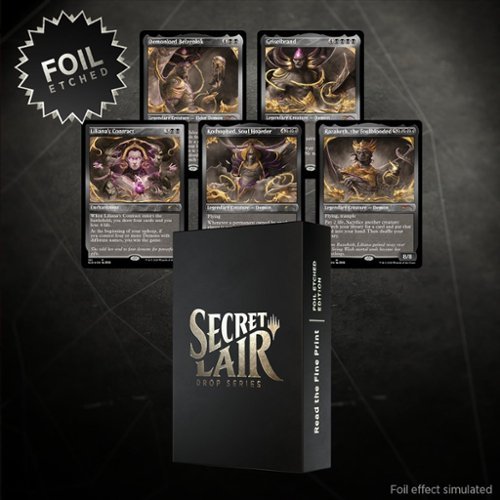 secret lair 印鑑サイクル etching foil版 Wizards of The Coast Magic: The Gathering TCG: Secret Lair Read