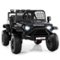 Gymax - 24V Ride On Car for Kids Battery Powered Electric Vehicle w/ Parent Remote Control - Black-Front_Standard