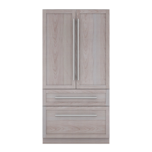 Thermador - Freedom Collection 42 in Wide 23.1 Cu. Ft. Smart Built-in French Door Bottom Freezer Refrigerator - Custom Panel Ready