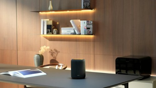 WiiM Sound Lite Smart Speaker w/ Hi‑Res 24‑bit/192 kHz, AI RoomFit, 100W Peak, Wi‑Fi - Black BUY IN EUROPE