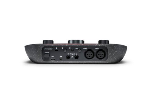 Focusrite Vocaster Two USB audio interface for podcast duos - record broadcast quality with ease! - Black GLOBAL SHIPPING
