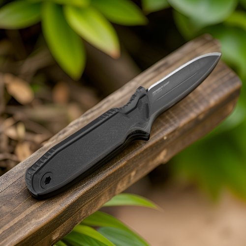SOG Pentagon FX Covert 3.41 Inch Spear Point Straight Edge Fixed