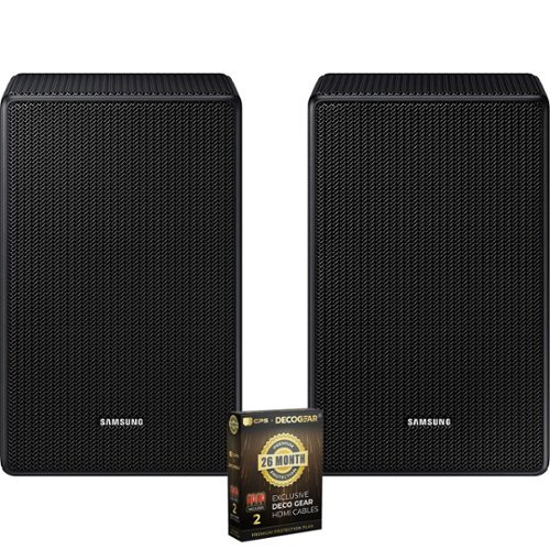 Samsung - Wireless Rear Speaker Kit with Dolby Atmos for Soundbar + 26 Month Warranty-Front_Standard 