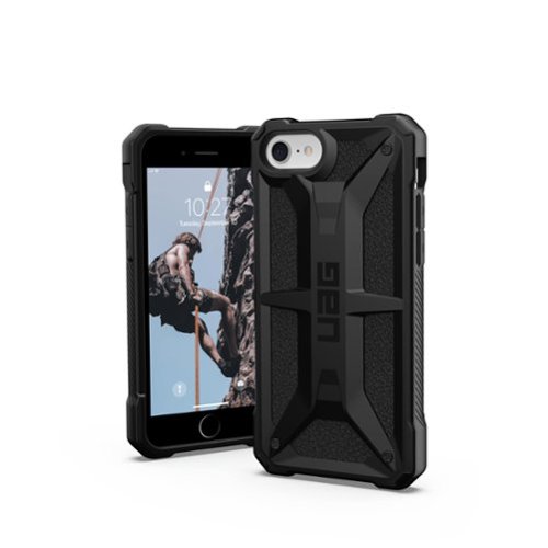 UAG - Monarch case for Apple iPhone 7, 8, and SE (3rd generation) - Black-Front_Standard 