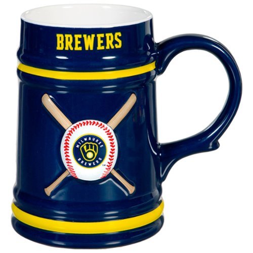 Evergreen Enterprises - 24oz. Ceramic Stein Cup with Gift Box - Multicolor-Front_Standard 