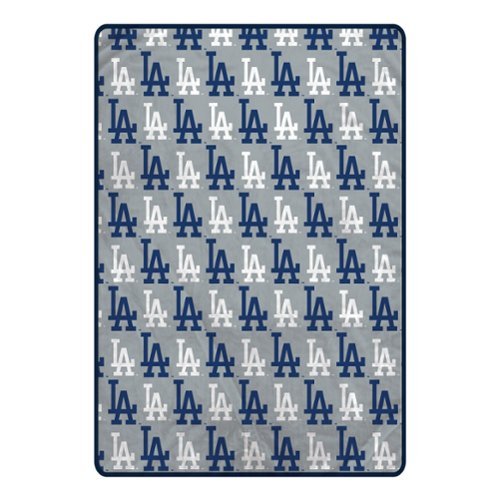 Pegasus - Los Angeles Dodgers 66" x 95" Oversized Logo Roll Ultra Cozy Blanket - Multicolor-Front_Standard 