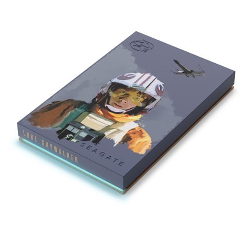 Seagate - Luke Skywalker SE FireCuda 2TB External USB 3.2 Gen 1 Hard Drive with LED Lighting - Blue-Front_Standard 
