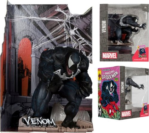 McFarlane Toys Marvel 6.3 Venom 1:10th Scale Collectible with Scene - Wave 2 (The Amazing Spider-Man #316) WORLDWIDE DELIVERY