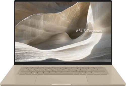 ASUS Zenbook A16 16 3K OLED Touch Screen Laptop - Copilot+ PC - Snapdragon X2 Elite Extreme - 48GB RAM - 1TB SSD - Zabriskie Beige INTERNATIONAL SHIPPING