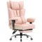 GTPlayer - Big and Tall Office Chair Adjustable Soft Armrests Ergonomic Gaming Chair Deluxe Embossing Designed - Pink-Front_Standard