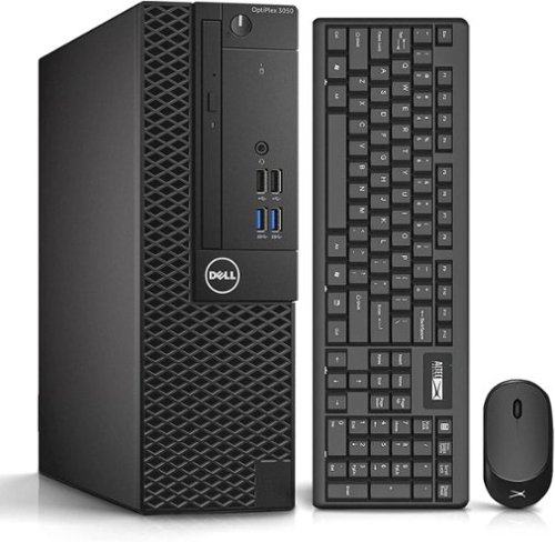 Dell - Refurbished Excellent - OptiPlex 3050 SFF Desktop PC, Intel Core i5-6500 up to 3.6GHz, 32GB DDR4 RAM, 512GB SSD, Built-in WiFi 6, Win11 Pro - Black-Front_Standard 