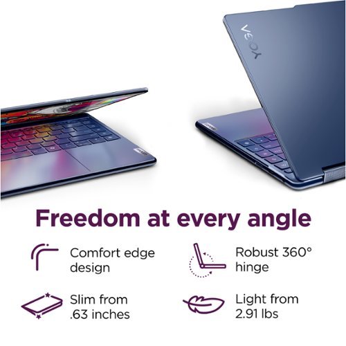 Lenovo Yoga 9i 2-in-1 14 4K OLED Touchscreen Laptop with Pen - Intel Core Ultra 7 155H with 32GB Memory - 1TB SSD - Cosmic Blue HOW TO BUY