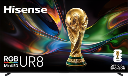 Hisense - 100" Class UR8 RGB MiniLED UHD 4K HDR Smart Google TV with Gemini and Anti-Reflection Screen (2026)