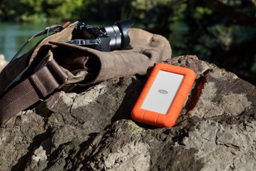 LaCie Rugged 5TB External USB-C, USB 3.1 Gen 1 Portable Hard Drive - Orange/Silver WHERE TO BUY