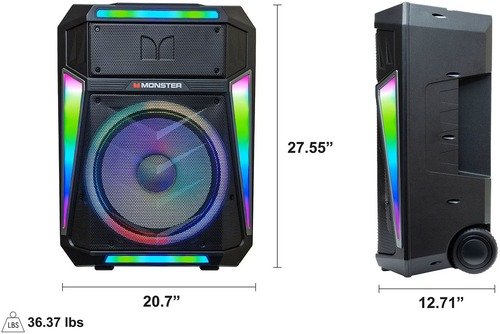 Monster Z6 All in One PA Bluetooth Speaker System - Best Buy