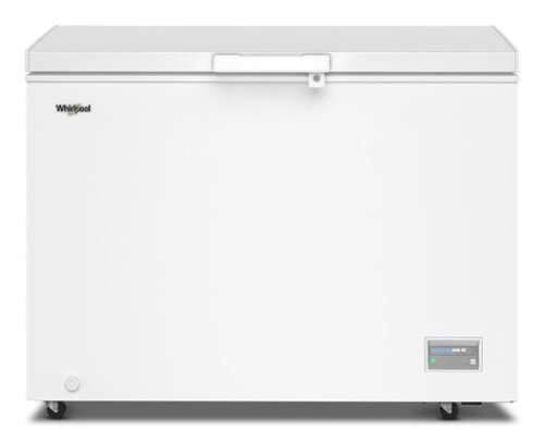 Whirlpool - 11 cu. ft. Chest Freezer with 2 Storage Baskets - White