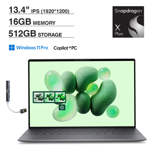 Dell XPS 13 9345 Laptop 13.4 (Qualcomm Snapdragon X Plus, 16GB