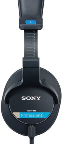 Sony Professional Reference Closed Monitor Headphones Black - Best Buy