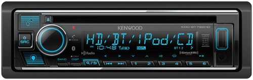 Kenwood - Bluetooth CD Receiver with Alexa Built in and Satalite Radio Ready