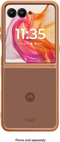 SaharaCase Venture Series Hard Shell Case for Motorola Razr Ultra (2025) - Sand Orange INTERNATIONAL SHIPPING