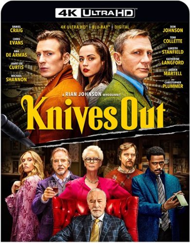 Knives Out [Includes Digital Copy] [4K Ultra HD Blu-ray/Blu-ray] [2019]-Front_Standard 