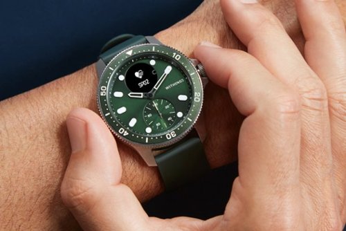 Withings Scanwatch Horizon - Hybrid Smartwatch with ECG, heart rate and oximeter - 43mm - Green BUY ONLINE