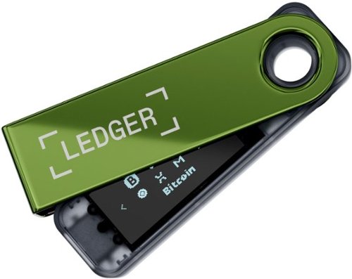 Ledger Nano S Plus Crypto Hardware Wallet - Oxidate Green WORLDWIDE DELIVERY