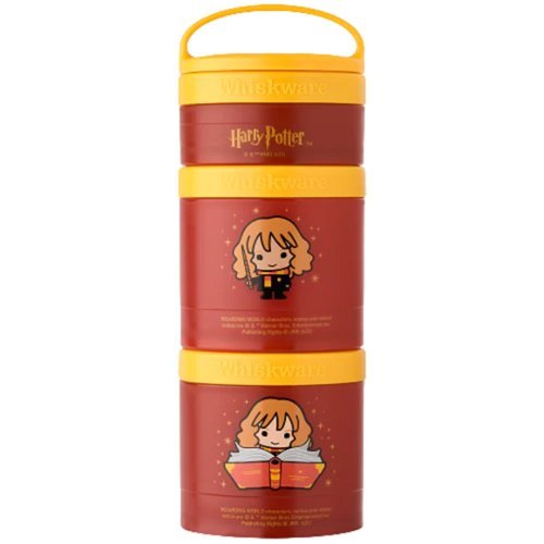  Whiskware - Hermione Book Whiskwar Stackable Snack Pack - Red