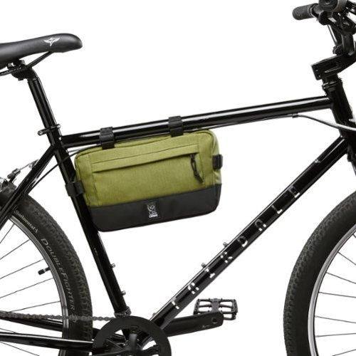 Chrome Industries Doubletrack Frame Bag Medium - Olive Branch WORLDWIDE DELIVERY