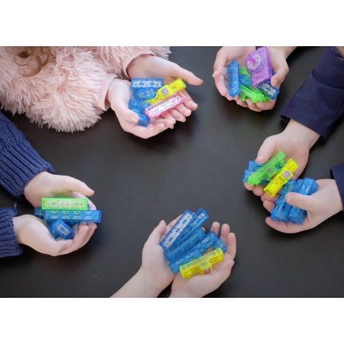 E-Blox Circuit Blox: BYO Glowing LED FM Radio - 395 Projects,Ages 8+ GLOBAL SHIPPING