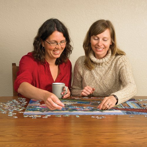 Outset Media : Cobble Hill Harbor Gallery 1000 Piece Puzzle WORLDWIDE DELIVERY